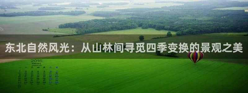 太阳gg和新宝gg：东北自然风光：从山林间寻觅四季变换的景观之美