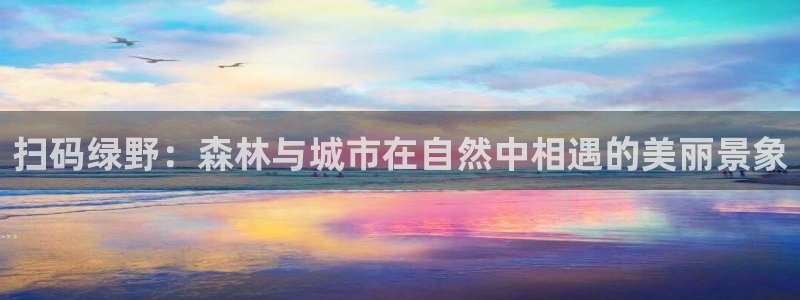 新宝gg重庆：扫码绿野：森林与城市在自然中相遇的美丽景象