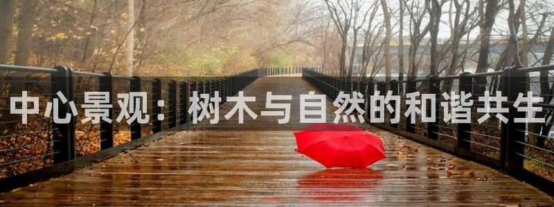 新宝GG国际:中心景观:树木与自然的和谐共生
