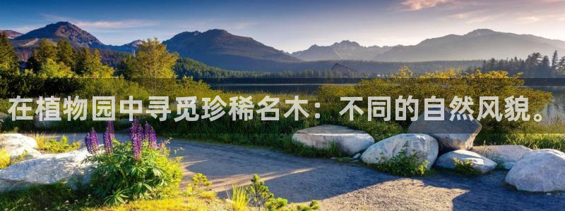 新宝gg维护:在植物园中寻觅珍稀名木:不同的自然风貌。